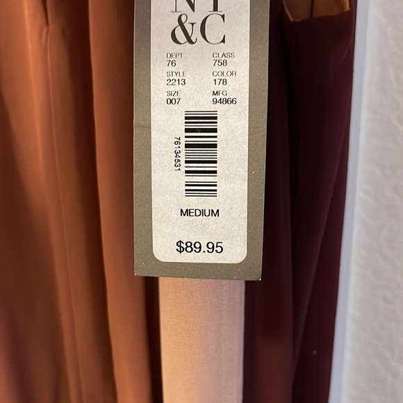 NEW WITH TAGS SIZE MEDIUM EVA MENDES DRESS - Picture 2 of 2